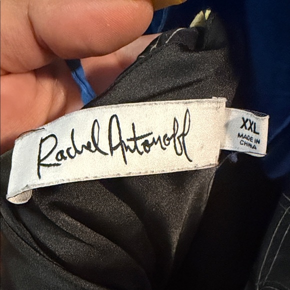 Rachel Antonoff Black Floral Dress - Picture 3 of 3